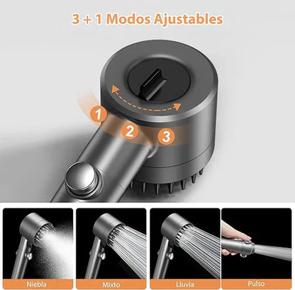 🚿MekoPro™ TurboSpa. 🏠  3 Modos de Presión y Fácil Instalación