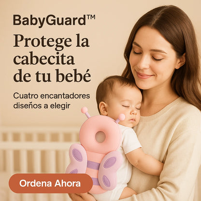 BabyGuard™ 🧸 Mochila que Protege la cabecita de tu bebé de golpes y caídas en Segundos | Pocas Unidades ✅