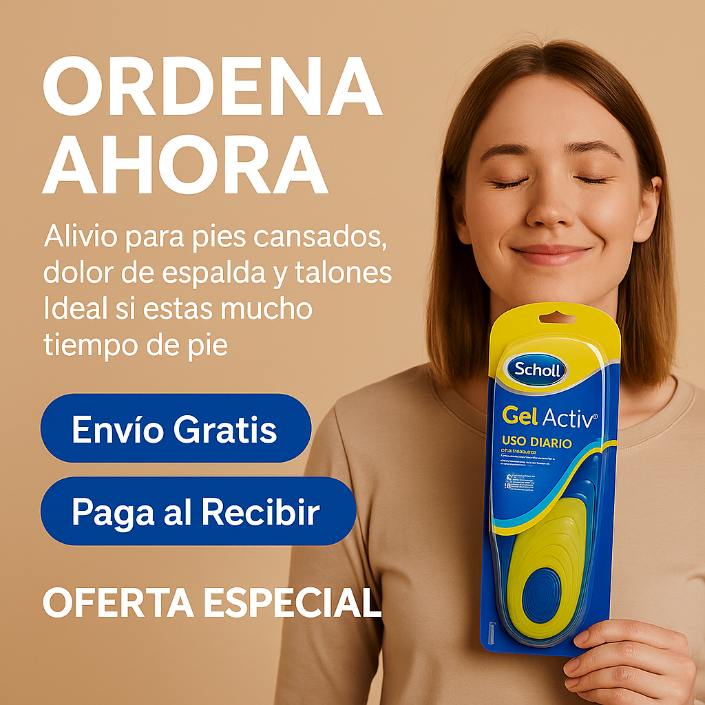 ¿Dolor al caminar? Prueba Estas Plantillas ActivGel™ Ortopédicas Adaptables y siente Alivio en minutos I Pocas Unidades ✅