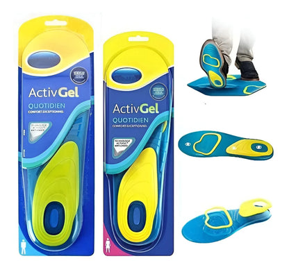 ¿Dolor al caminar? Prueba Estas Plantillas ActivGel™ Ortopédicas Adaptables y siente Alivio en minutos I Pocas Unidades ✅