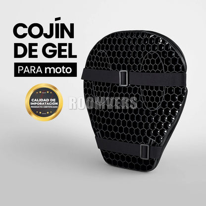 Asiento Gel Pro para Moto – Soporte Ergonómico Diseñado para trayectos prolongados