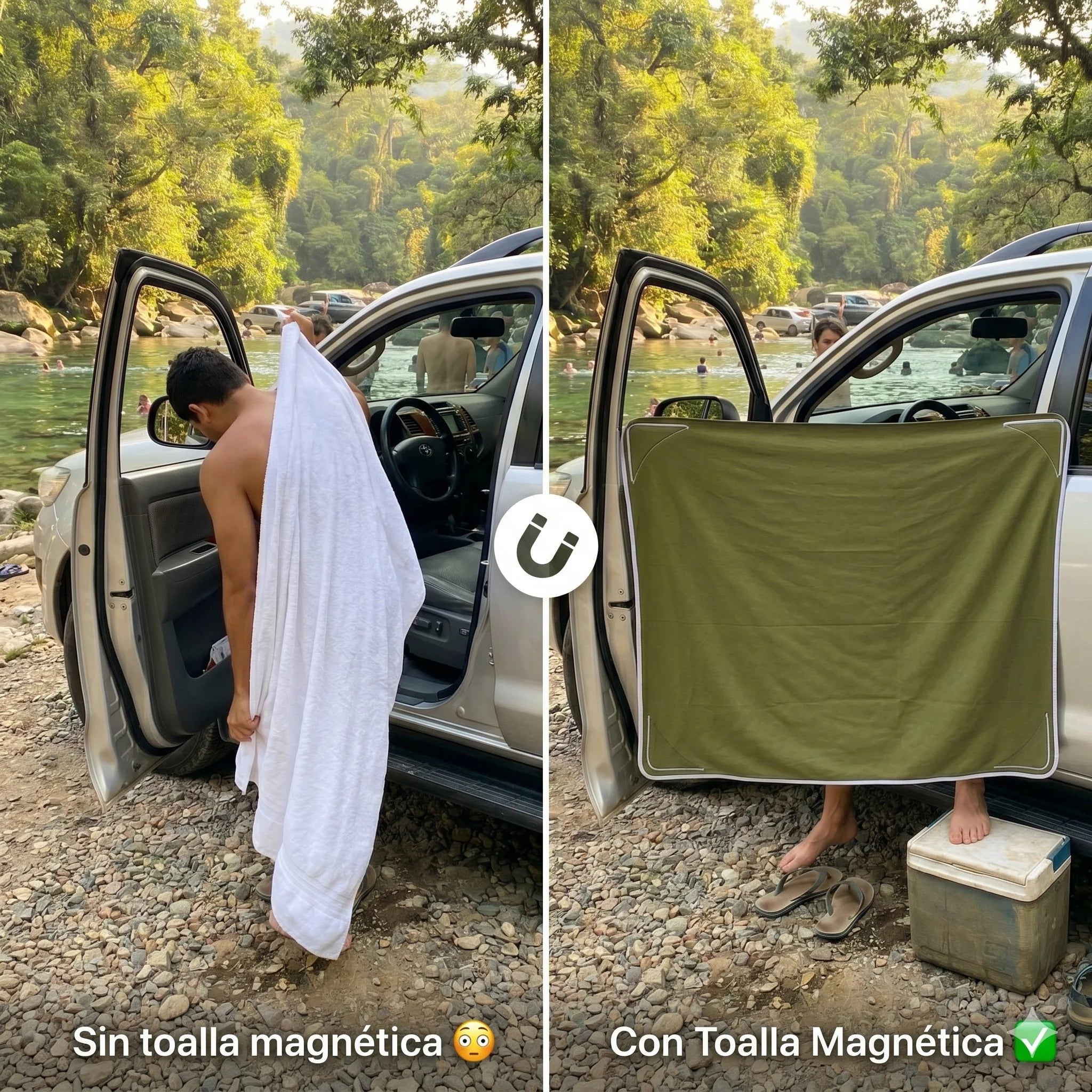 Toalla Magnetica Multifuncional