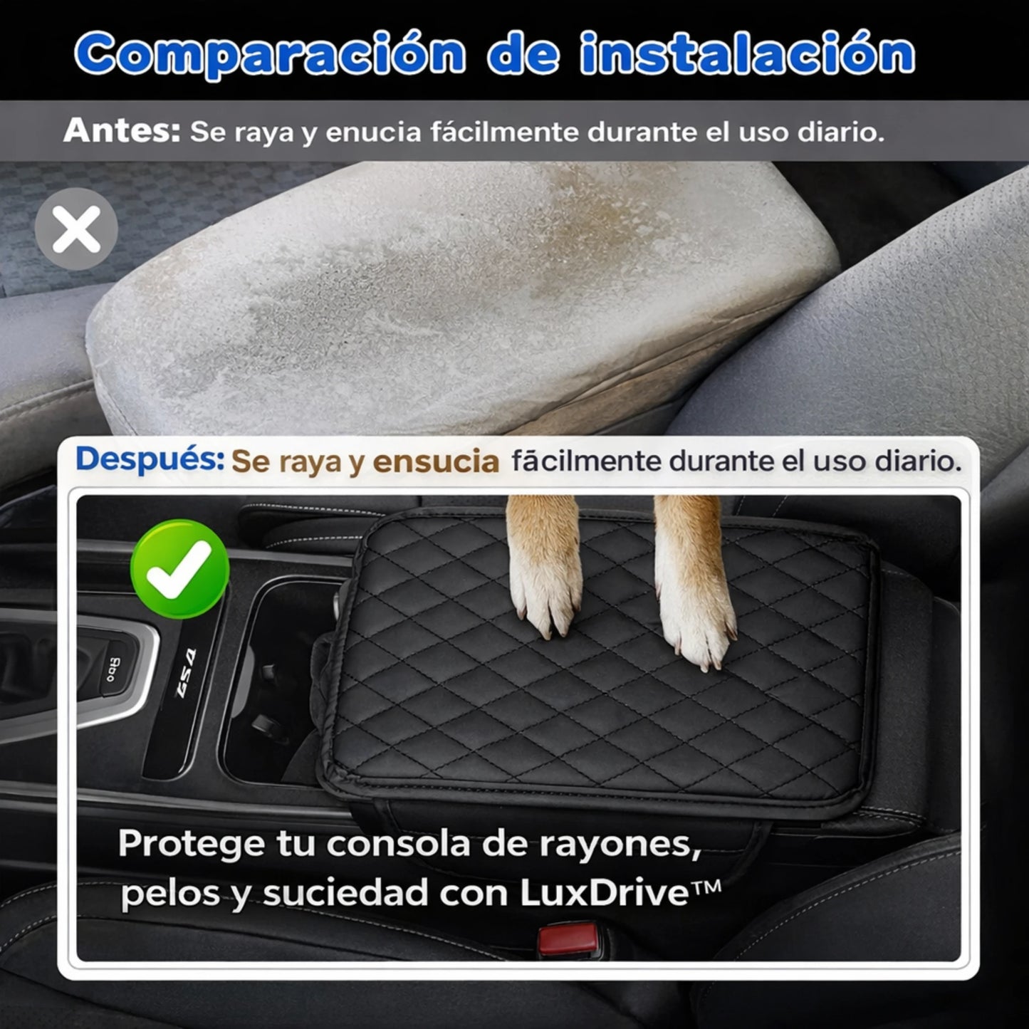 Antideslizante, Semi Impermeable, Adaptable, es como volver a estrenar.