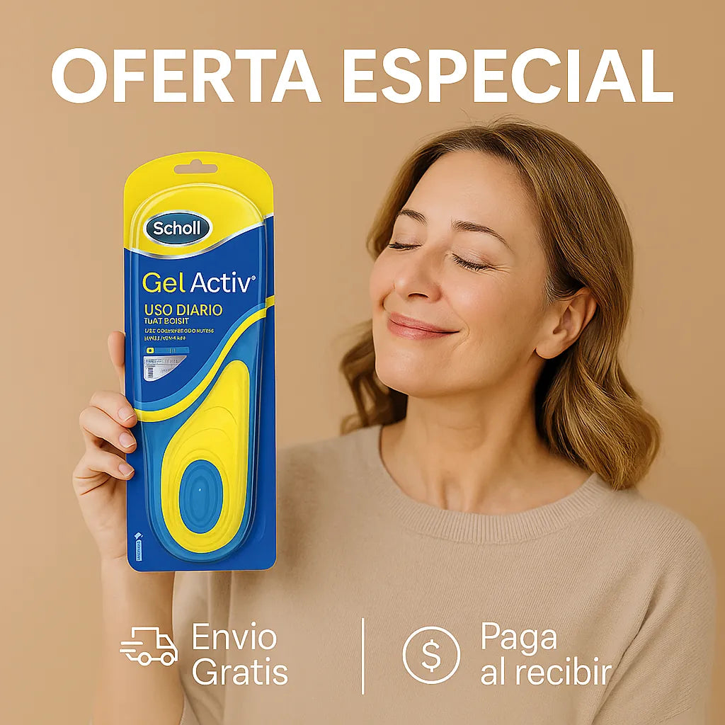 ¿Dolor al caminar? Prueba Estas Plantillas ActivGel™ Ortopédicas Adaptables y siente Alivio en minutos I Pocas Unidades ✅