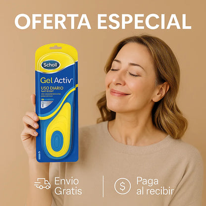 ¿Dolor al caminar? Prueba Estas Plantillas ActivGel™ Ortopédicas Adaptables y siente Alivio en minutos I Pocas Unidades ✅