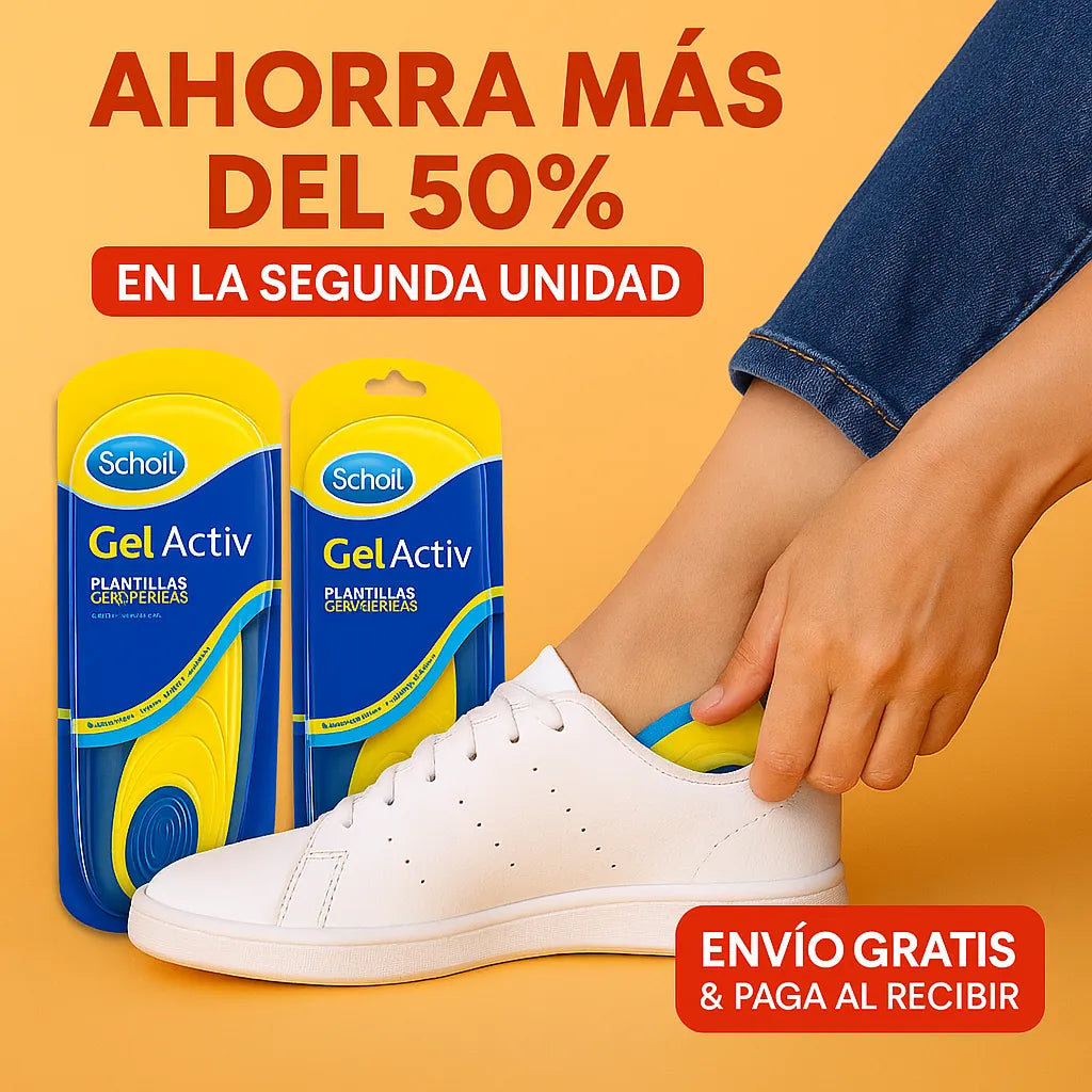 ¿Dolor al caminar? Prueba Estas Plantillas ActivGel™ Ortopédicas Adaptables y siente Alivio en minutos I Pocas Unidades ✅