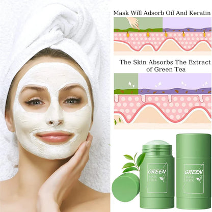 Mascarilla de Té Verde en Stick – ¡Paga 1 y Llévate 3!