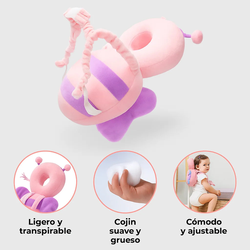 BabyGuard™ 🧸 Mochila que Protege la cabecita de tu bebé de golpes y caídas en Segundos | Pocas Unidades ✅