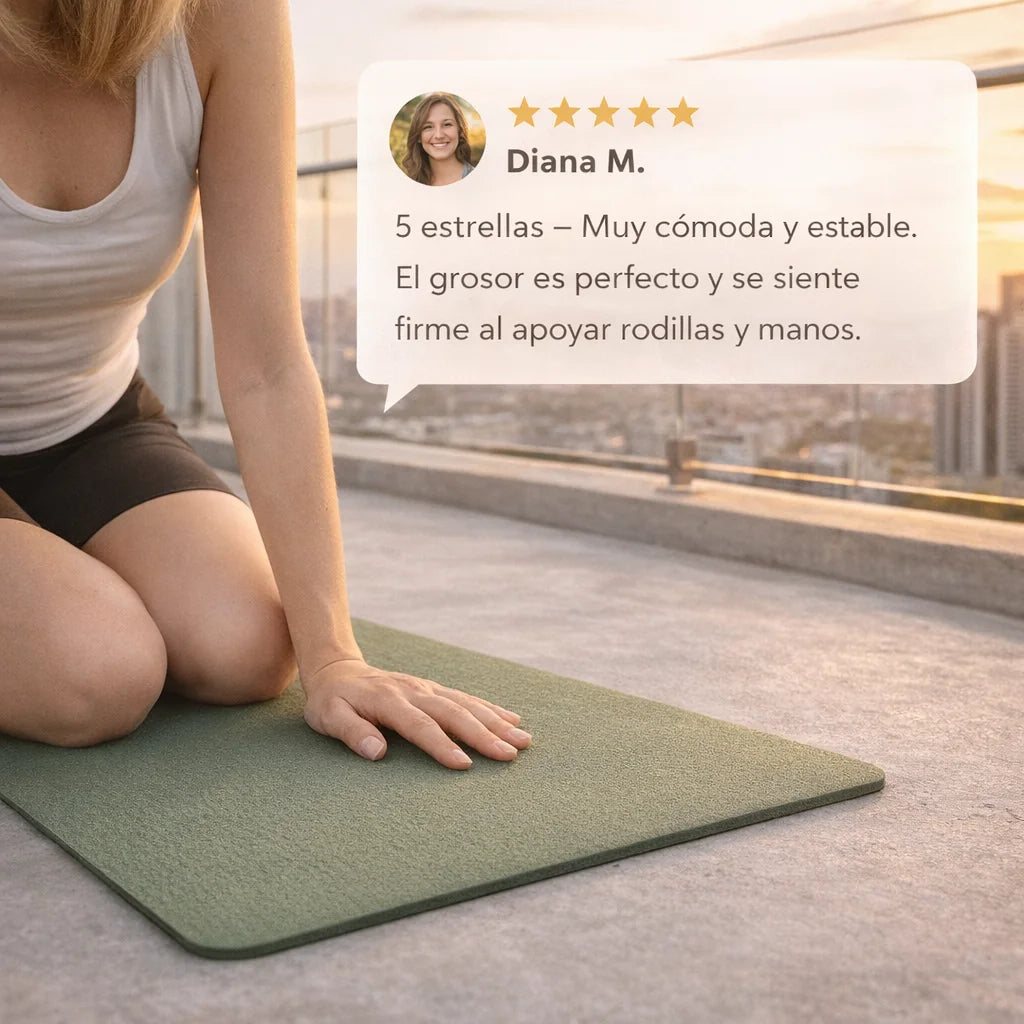 Entrena sin molestias en rodillas y muñecas, mejora tu estabilidad y comodidad desde el primer uso.